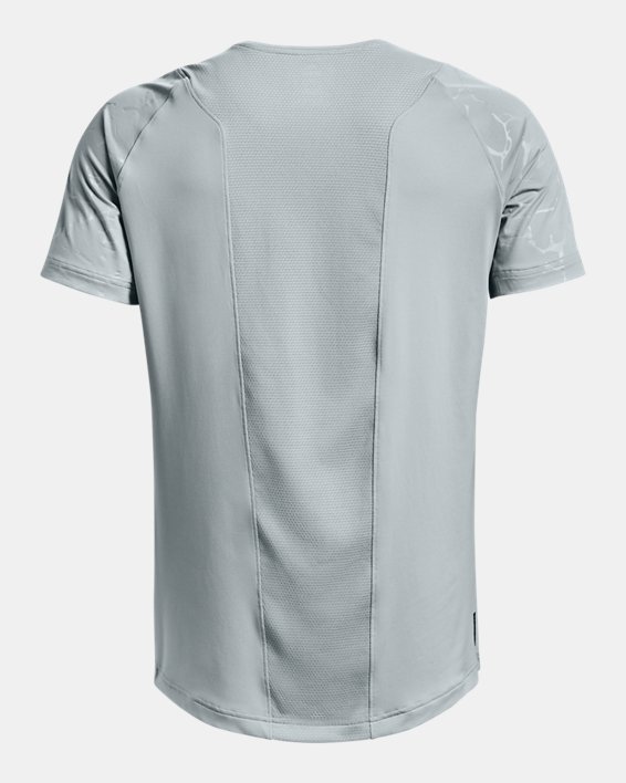 Men's UA RUSH™ Vent Short Sleeve, Blue, pdpMainDesktop image number 8